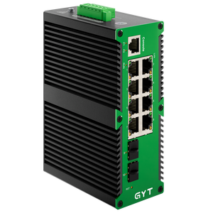 2 GE SFP Ports Industrial Grade Management Switch 8 GE Copper Ports