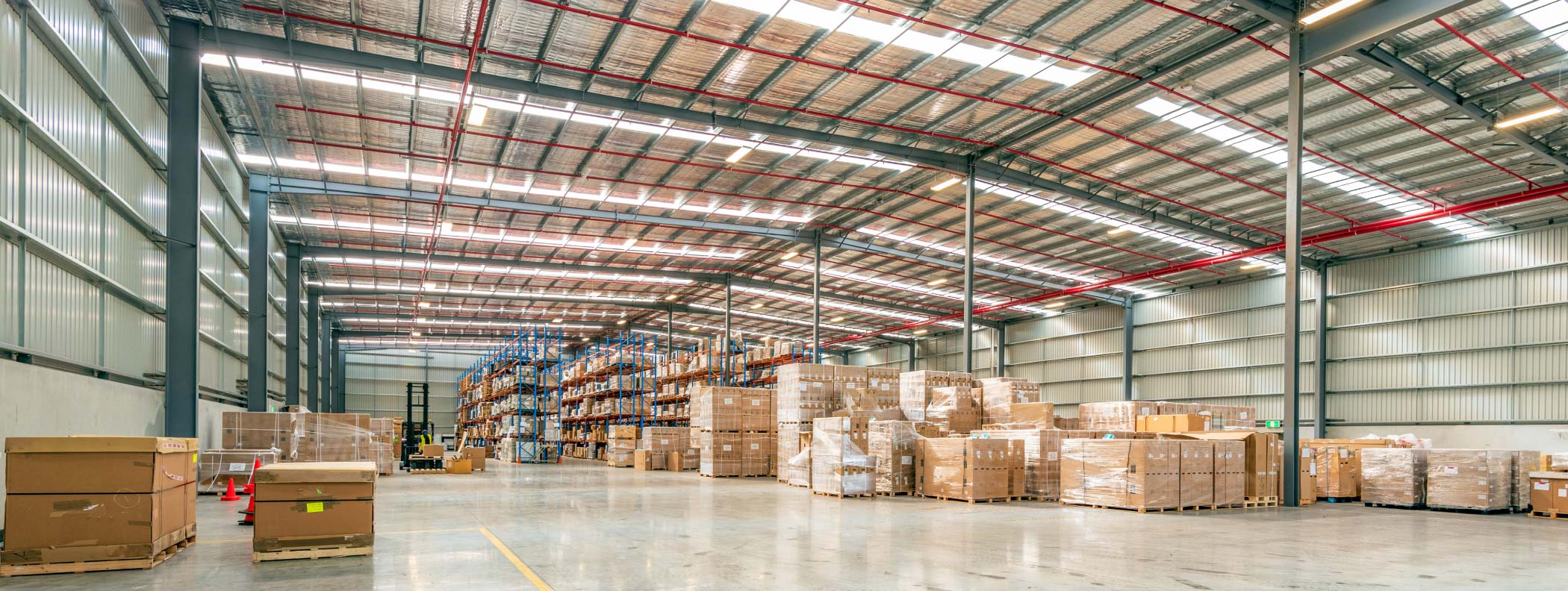 Transloading warehouse devanning operations at Condor Cargo near Port of LA