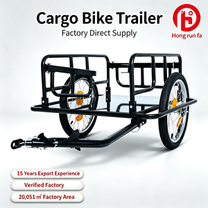 Heavy Duty Bike Wagon Cart Shopping Traveling Carrying Stuff Cargo Trailer